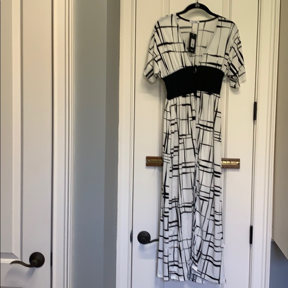 Black & White Kimono